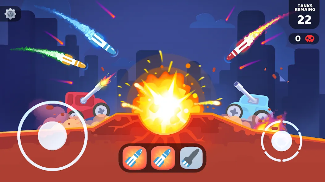 Mad Royale io – Tank Battle (Мад Рояль ио) МОД/Взлом [Меню, Бесконечные монеты и Открытые уровни] Screenshot 1