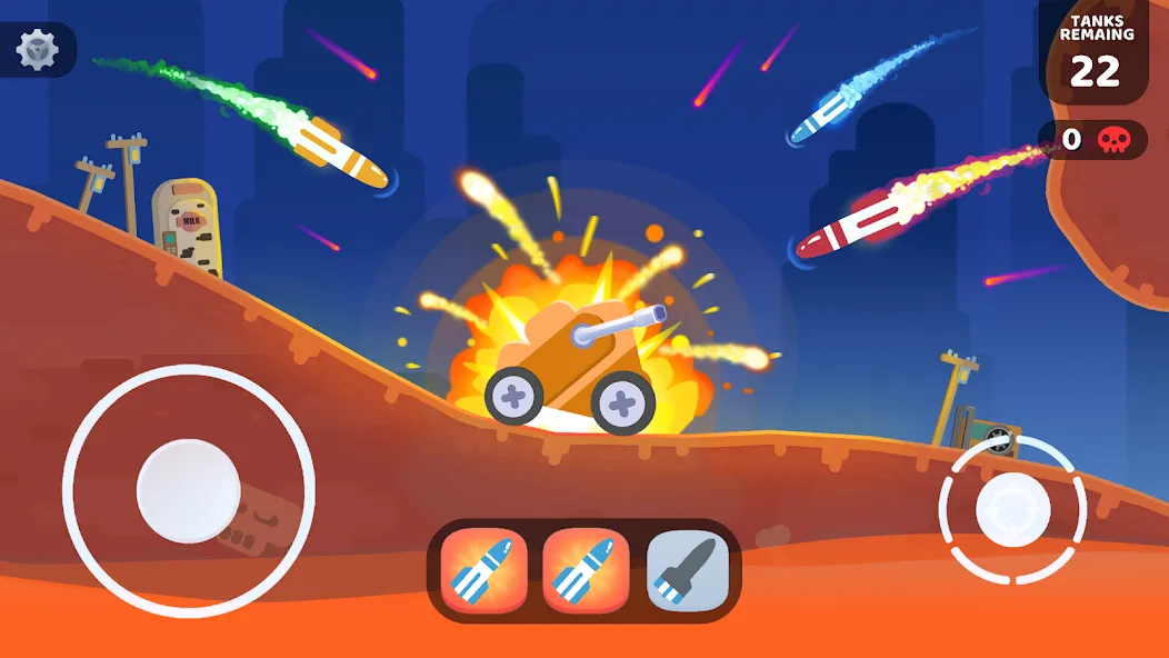 Mad Royale io – Tank Battle (Мад Рояль ио) МОД/Взлом [Меню, Бесконечные монеты и Открытые уровни] Screenshot 5
