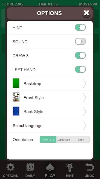 Solitaire. МОД/Взлом [Много денег, Монет и Все открыто] Screenshot 4
