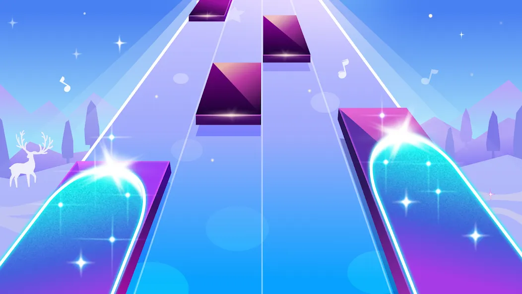 Magic Music Tiles, Piano Tiles МОД/Взлом [Деньги, Монеты и Меню MOD] Screenshot 1
