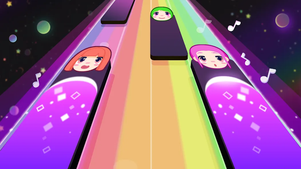 Magic Music Tiles, Piano Tiles МОД/Взлом [Деньги, Монеты и Меню MOD] Screenshot 3