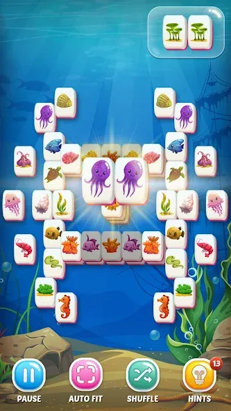 Mahjong Fish (Маджонг Рыбы) МОД/Взлом [Деньги, Монеты и Меню MOD] Screenshot 2