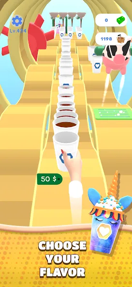 Coffee Stack (Кофейная башня) МОД/Взлом [Деньги, Монеты и Меню MOD] Screenshot 1