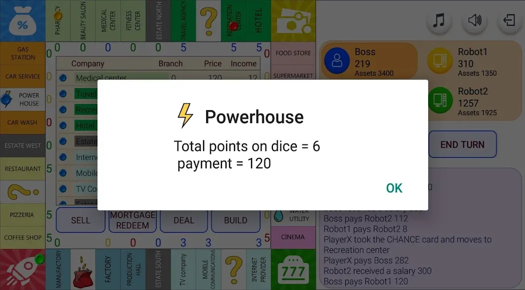 Monopolist Business Dice Board МОД/Взлом [Все открыто, Дополнительные деньги и Меню MOD] Screenshot 3