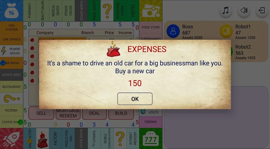 Monopolist Business Dice Board МОД/Взлом [Все открыто, Дополнительные деньги и Меню MOD] Screenshot 4