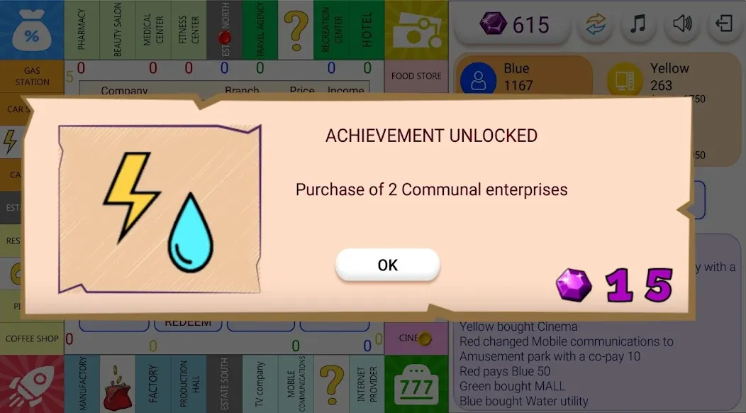 Monopolist Business Dice Board МОД/Взлом [Все открыто, Дополнительные деньги и Меню MOD] Screenshot 5