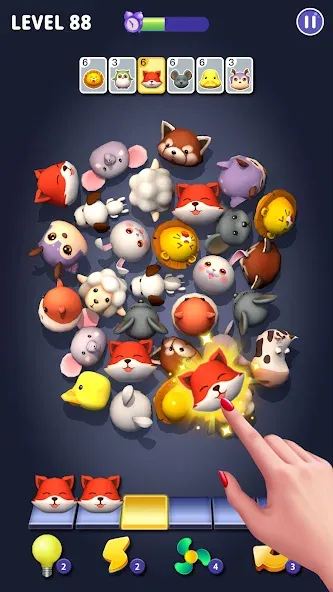 Matching Fun: Match Triple 3D (Матчинг Фан) МОД/Взлом [Много денег, Монет и Все открыто] Screenshot 1