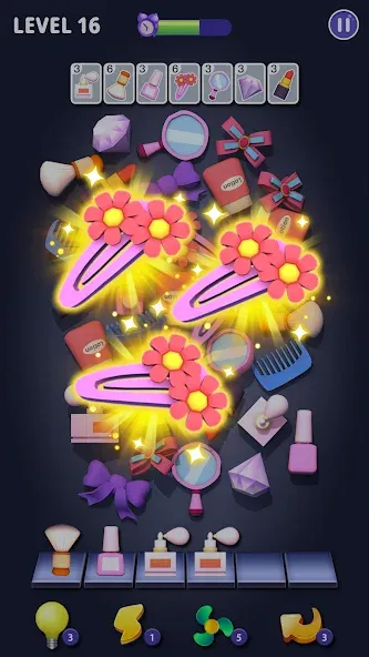 Matching Fun: Match Triple 3D (Матчинг Фан) МОД/Взлом [Много денег, Монет и Все открыто] Screenshot 3