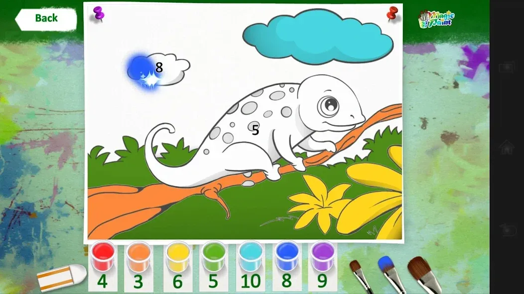 Magic Paint МОД/Взлом [Много монет, Открытые уровни и Мега MOD] Screenshot 1