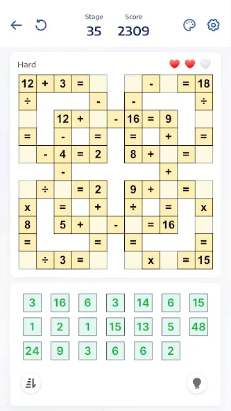 Crossmath - Math Puzzle Games (Математические головоломки игры) МОД/Взлом [Бесконечные деньги, Монеты и Мега MOD] Screenshot 1