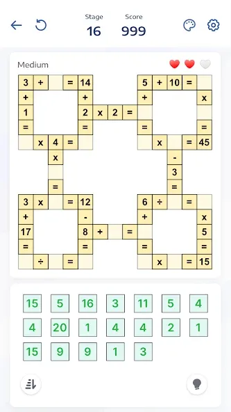Crossmath - Math Puzzle Games (Математические головоломки игры) МОД/Взлом [Бесконечные деньги, Монеты и Мега MOD] Screenshot 3