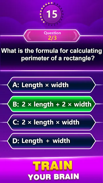 Math Trivia - Quiz Puzzle Game (Математические загадки) МОД/Взлом [Много денег, Монет и Все открыто] Screenshot 3