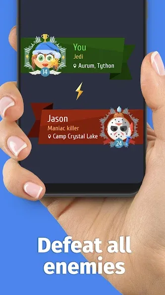 Words of Clans — Word Puzzle МОД/Взлом [Много денег, Монет и Все открыто] Screenshot 2