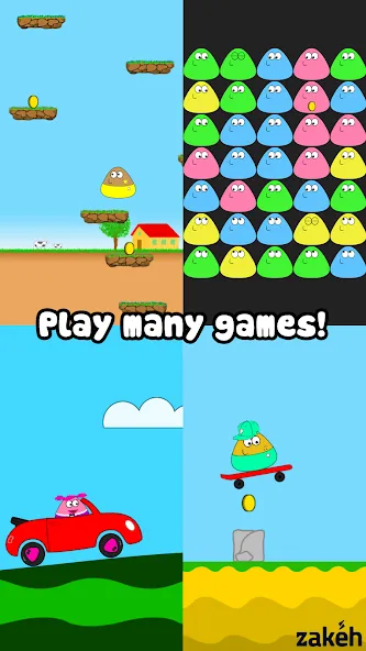 Pou (Пуо) МОД/Взлом [Деньги, Монеты и Меню MOD] Screenshot 2