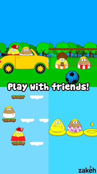 Pou (Пуо) МОД/Взлом [Деньги, Монеты и Меню MOD] Screenshot 5