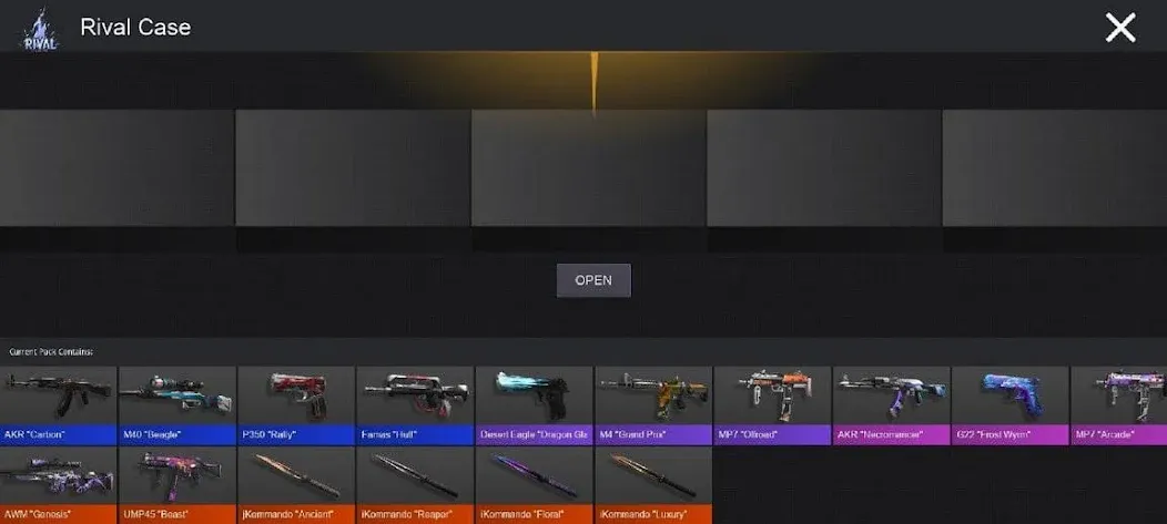 Case Simulator for Standoff 2 МОД/Взлом [Все открыто, Дополнительные деньги и Меню MOD] Screenshot 2