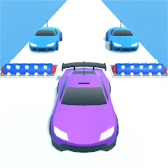 Скачать Merge Car Run - Evolution Race Взлом (Много денег) на Андроид бесплатно