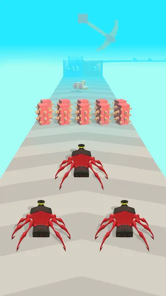 Merge Spider Train МОД/Взлом [Много денег, Монет и Все открыто] Screenshot 1