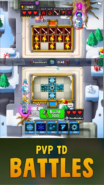 Merge Clash: Tower Defense TD (Мердж Клаш) МОД/Взлом [Все открыто, Дополнительные деньги и Меню MOD] Screenshot 1