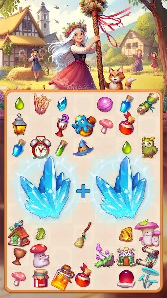 Mergic: Merge & Magic (Мерджик) МОД/Взлом [Деньги, Монеты и Меню MOD] Screenshot 1