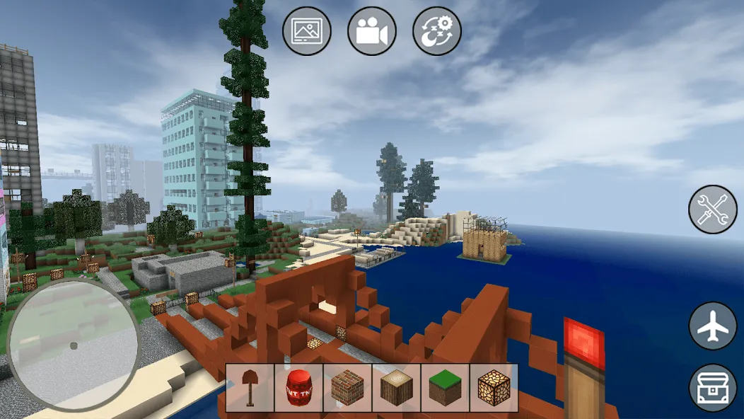 Mini Block Craft (Мини Блок Ремесло) МОД/Взлом [Много монет, Открытые уровни и Мега MOD] Screenshot 1