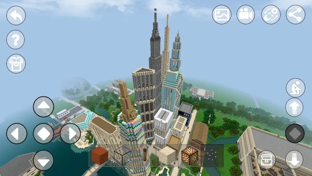 Mini Block Craft 2 (Мини Блок Крафт 2) МОД/Взлом [Много денег, Монет и Все открыто] Screenshot 1