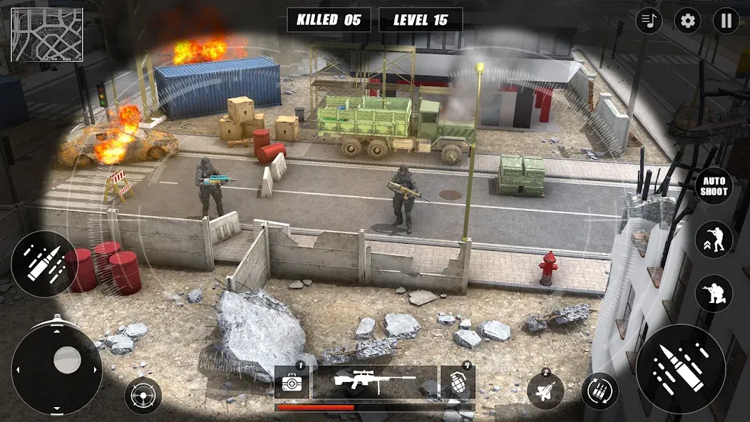 Code of Sniper 3D Gun Shooting МОД/Взлом [Бесконечные деньги, Монеты и Мега MOD] Screenshot 1
