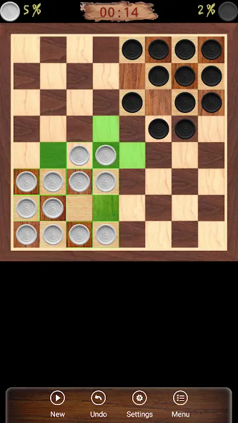 Ugolki - Checkers - Dama МОД/Взлом [Все открыто, Дополнительные деньги и Меню MOD] Screenshot 1
