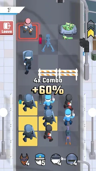 Police Raid: Heist Quest 3D (Полицейская рейд) МОД/Взлом [Много денег, Монет и Все открыто] Screenshot 1