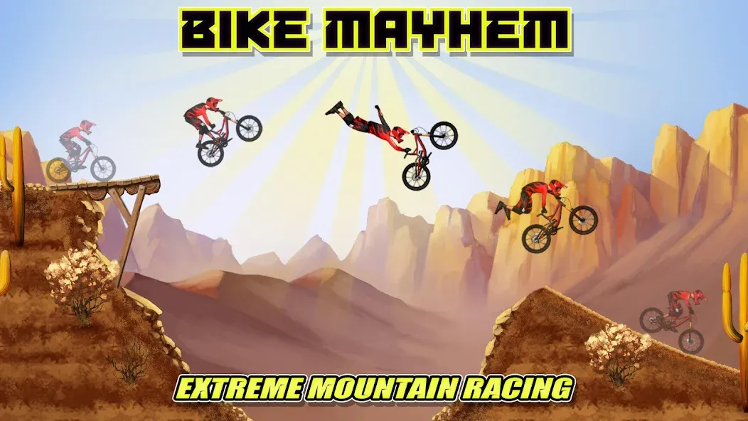 Bike Mayhem Free (Байк Мейхем Фри) МОД/Взлом [Деньги, Монеты и Меню MOD] Screenshot 5