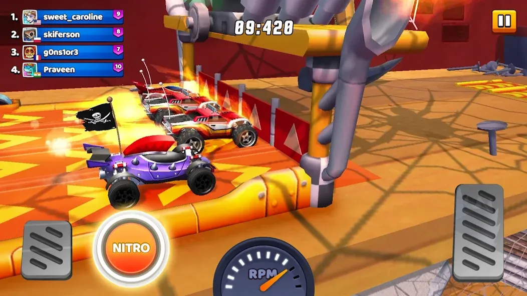 Nitro Jump - Car Racing (Нитро Джамп Рейсинг) МОД/Взлом [Много монет, Открытые уровни и Мега MOD] Screenshot 1