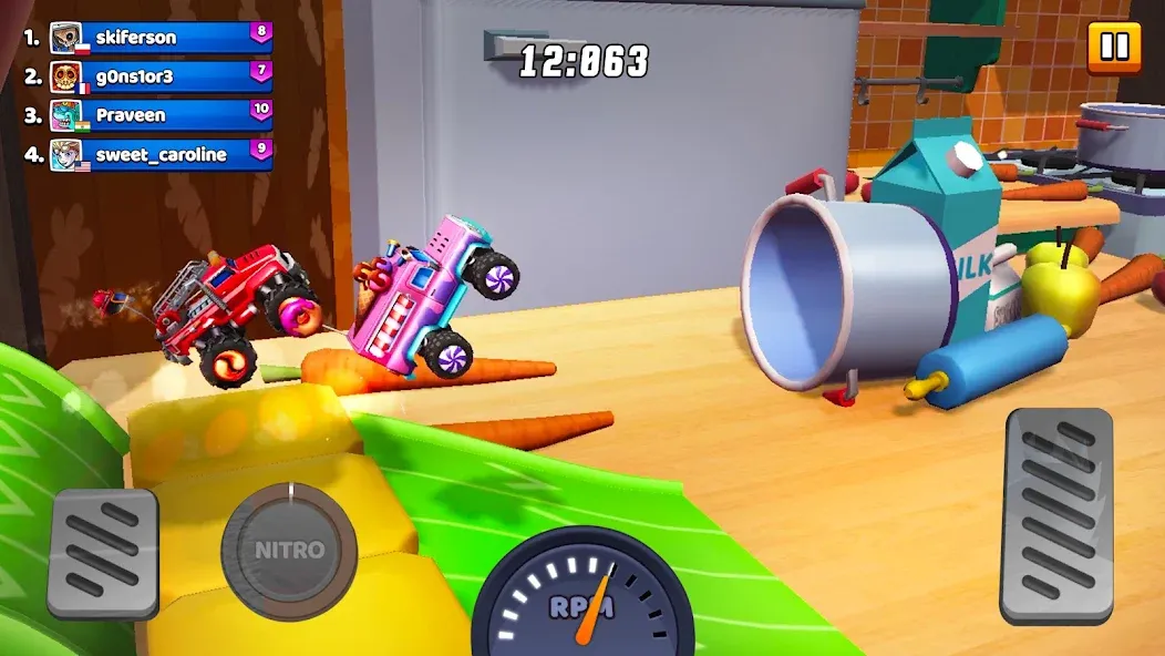 Nitro Jump - Car Racing (Нитро Джамп Рейсинг) МОД/Взлом [Много монет, Открытые уровни и Мега MOD] Screenshot 5