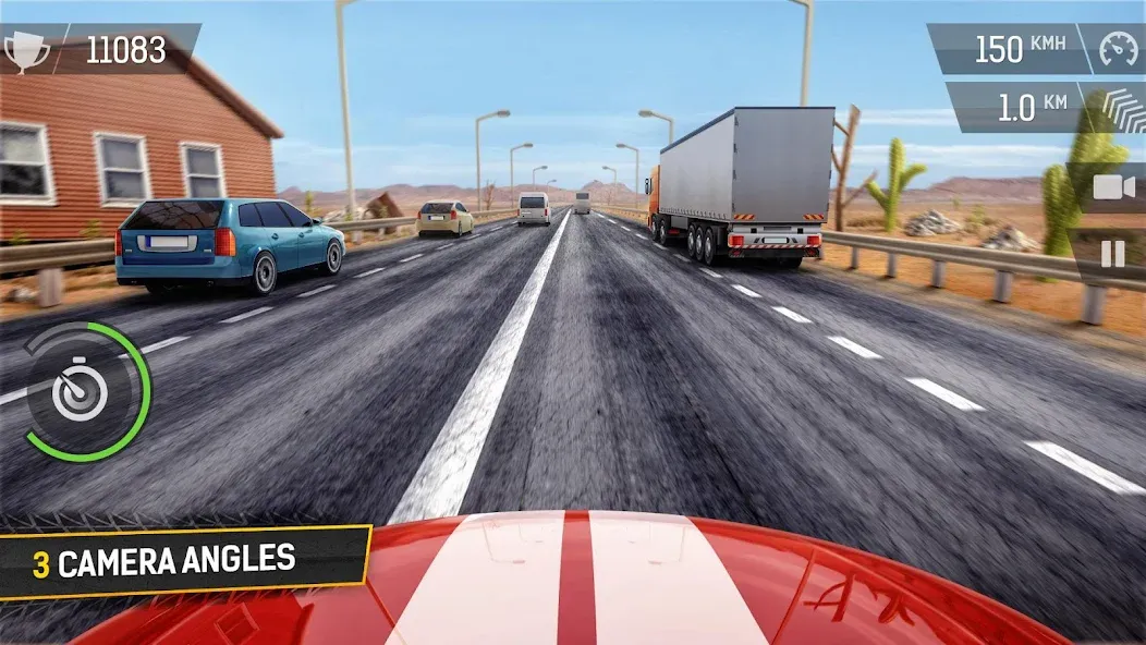 Racing Fever (Рейсинг Фивер) МОД/Взлом [Деньги, Монеты и Меню MOD] Screenshot 1