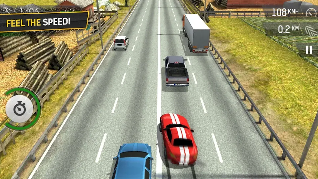 Racing Fever (Рейсинг Фивер) МОД/Взлом [Деньги, Монеты и Меню MOD] Screenshot 5