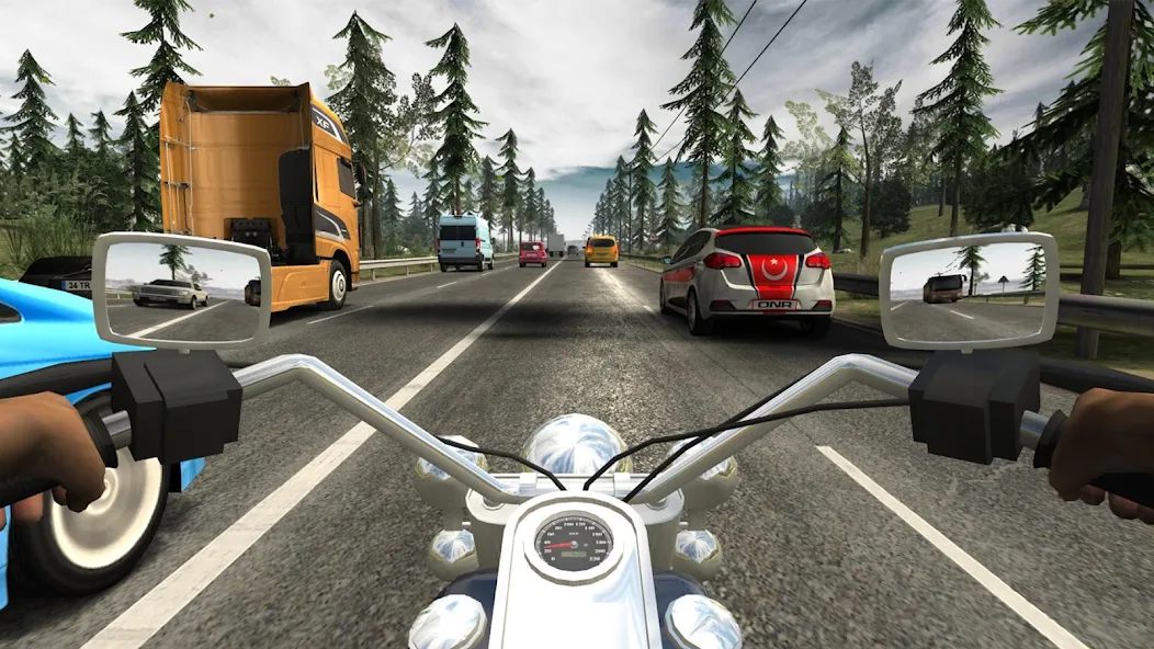 Racing Fever: Moto (Рейсинг Фивер) МОД/Взлом [Деньги, Монеты и Меню MOD] Screenshot 4