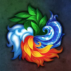 Скачать Masters of Elements－Online CCG взлом на много кристаллов и карт на Андроид бесплатно