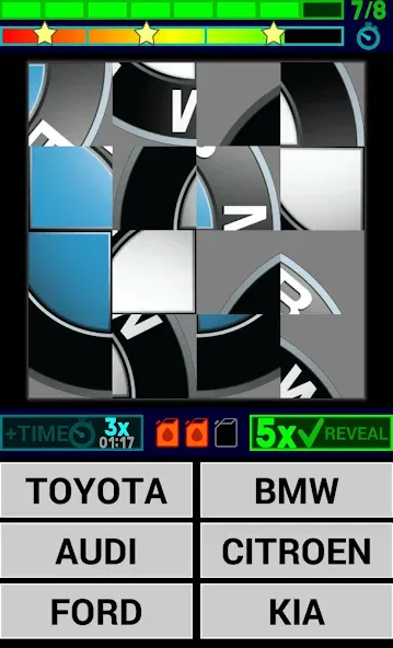 Cars Logo Quiz HD МОД/Взлом [Все открыто, Дополнительные деньги и Меню MOD] Screenshot 2
