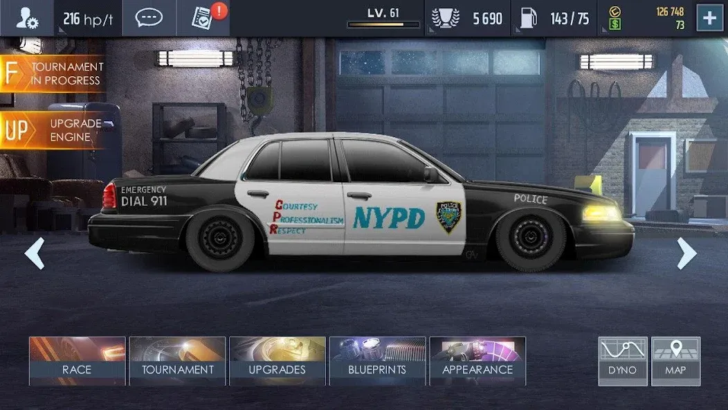 Drag Racing: Streets (ДрагРейсинг) МОД/Взлом [Много монет, Открытые уровни и Мега MOD] Screenshot 3