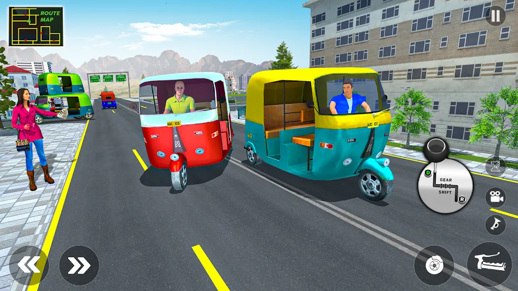 Tuk Tuk Auto Rickshaw Game 3d МОД/Взлом [Много монет, Открытые уровни и Мега MOD] Screenshot 1