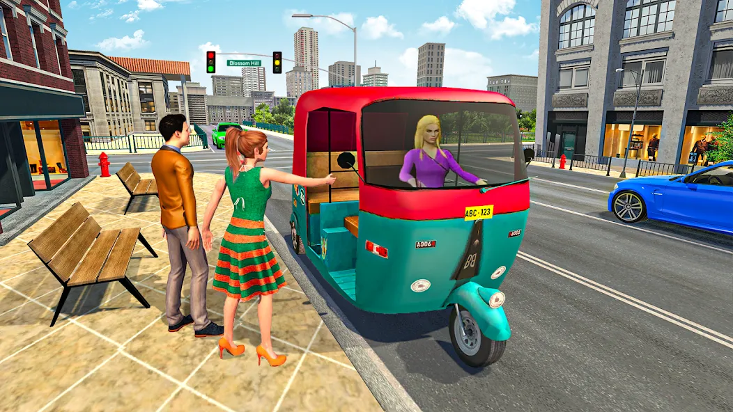 Tuk Tuk Auto Rickshaw Game 3d МОД/Взлом [Много монет, Открытые уровни и Мега MOD] Screenshot 2
