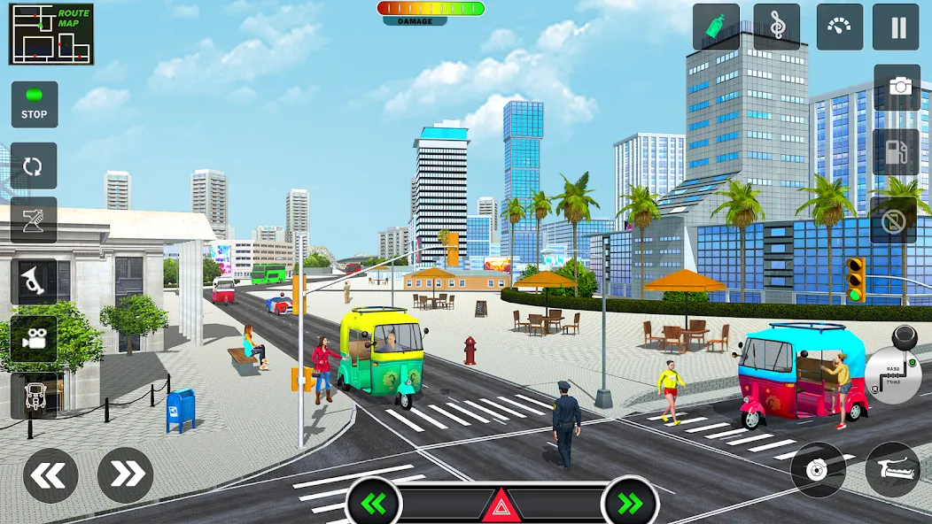 Tuk Tuk Auto Rickshaw Game 3d МОД/Взлом [Много монет, Открытые уровни и Мега MOD] Screenshot 4