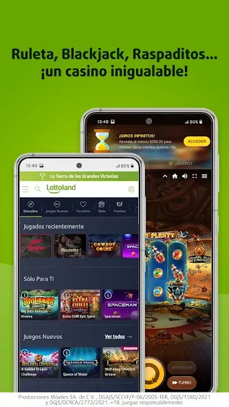 Lottoland: Lotería & Casino (Лоттоланд) МОД/Взлом [Много денег, Монет и Все открыто] Screenshot 3