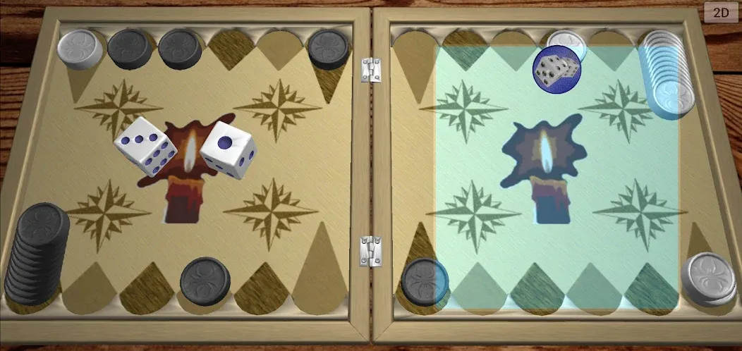 Backgammon 6 1 МОД/Взлом [Деньги, Монеты и Меню MOD] Screenshot 4