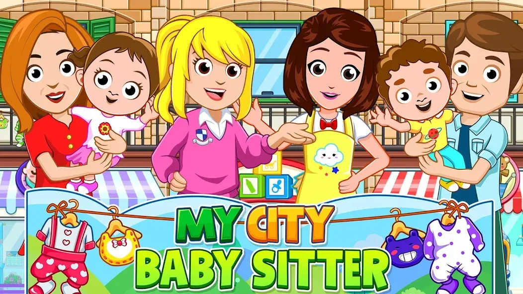 My City : Babysitter (Мой город) МОД/Взлом [Много денег, Монет и Все открыто] Screenshot 1