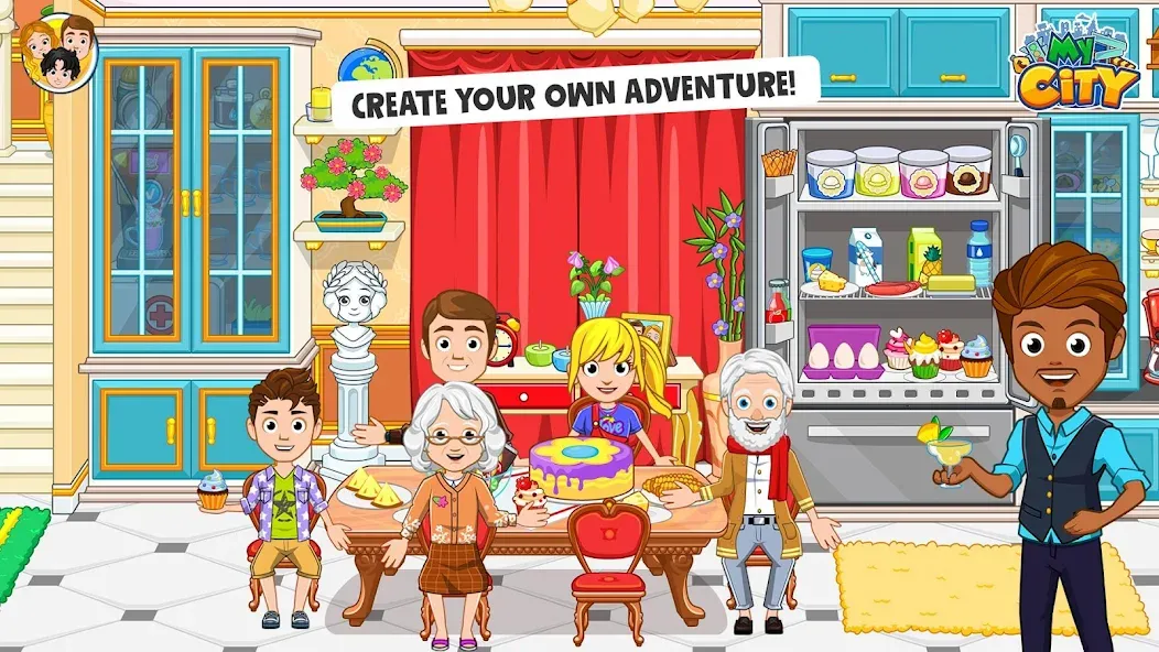 My City : Grandparents Home (Мой город) МОД/Взлом [Деньги, Монеты и Меню MOD] Screenshot 2
