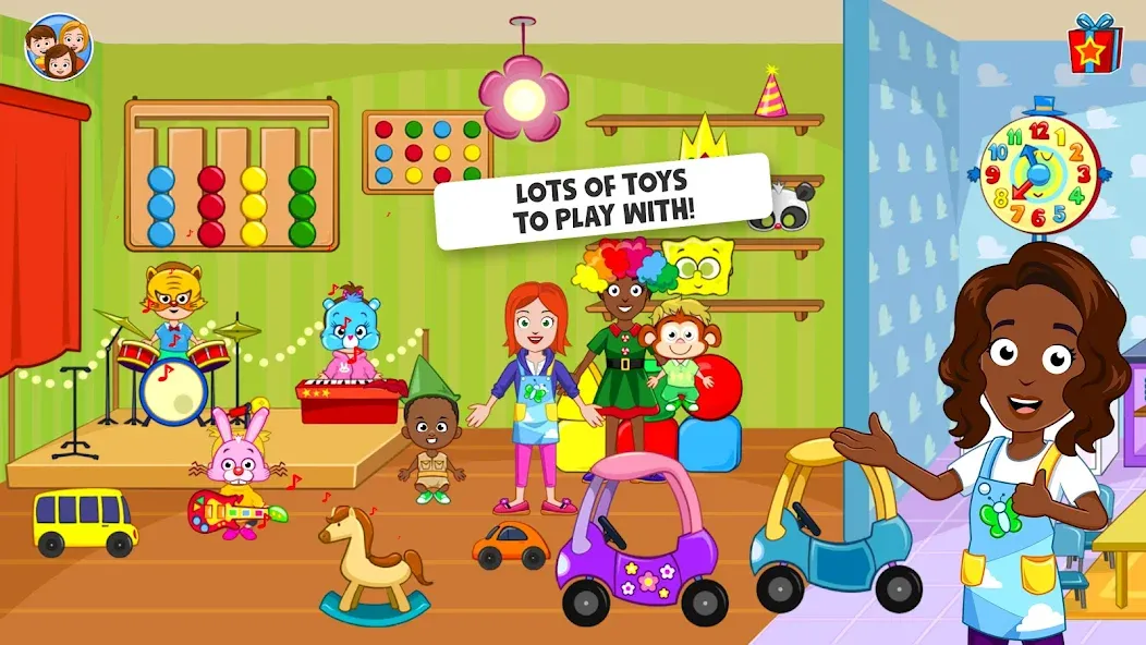 My Town : Daycare Game МОД/Взлом [Бесконечные деньги, Монеты и Мега MOD] Screenshot 3