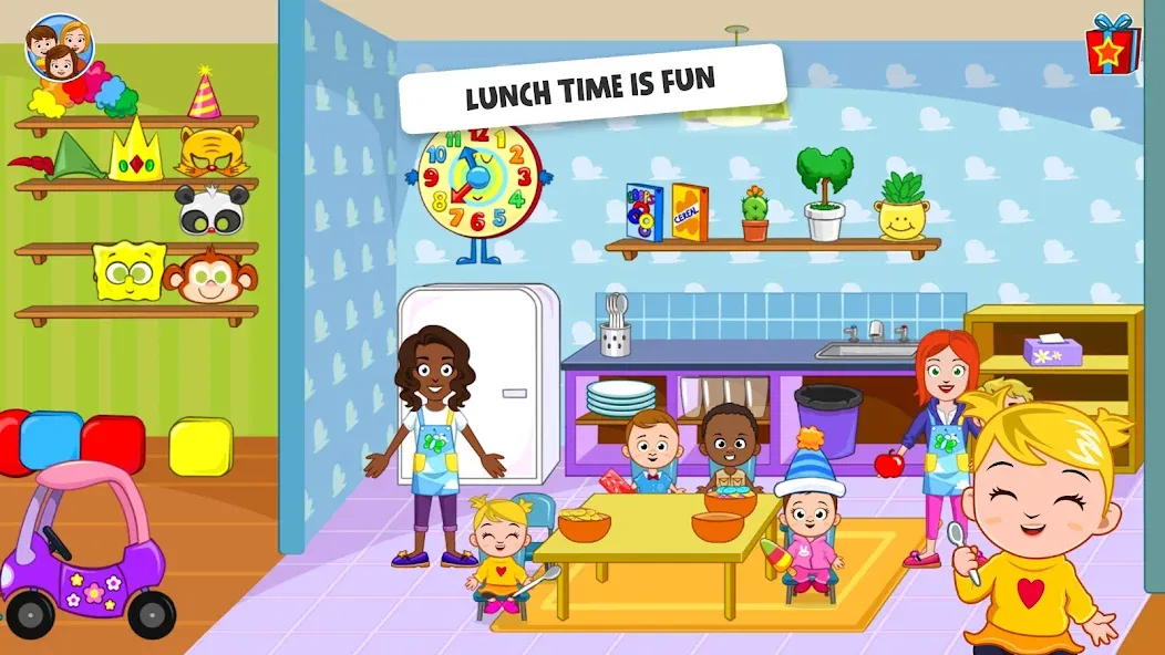 My Town : Daycare Game МОД/Взлом [Бесконечные деньги, Монеты и Мега MOD] Screenshot 4