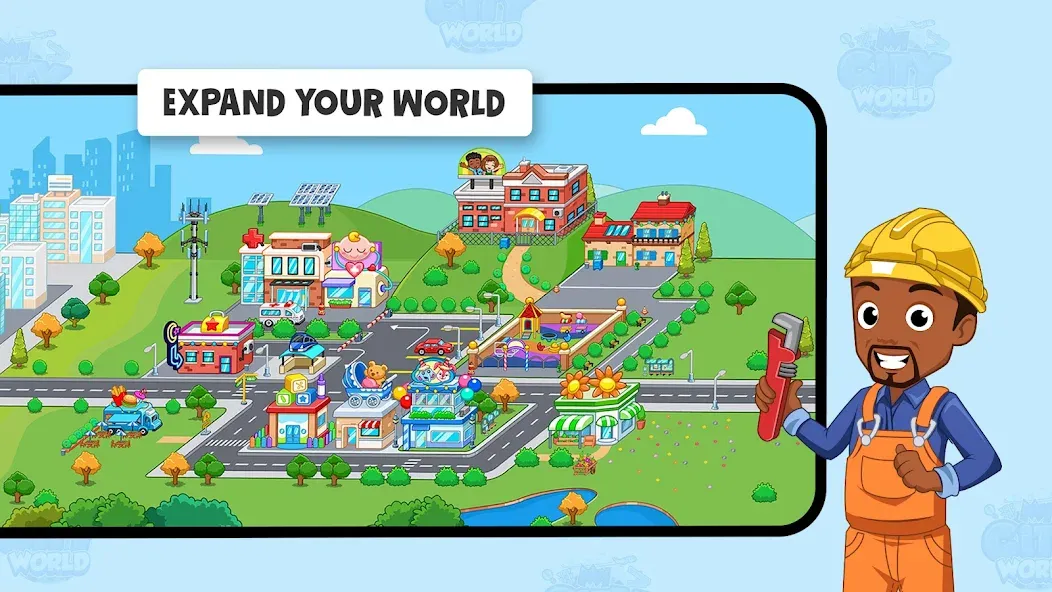 My Town World - Mega Doll City (Май Таун) МОД/Взлом [Бесконечные деньги, Монеты и Мега MOD] Screenshot 4