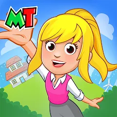 Скачать My Town World - Mega Doll City Взлом (Все куплено) на Андроид бесплатно