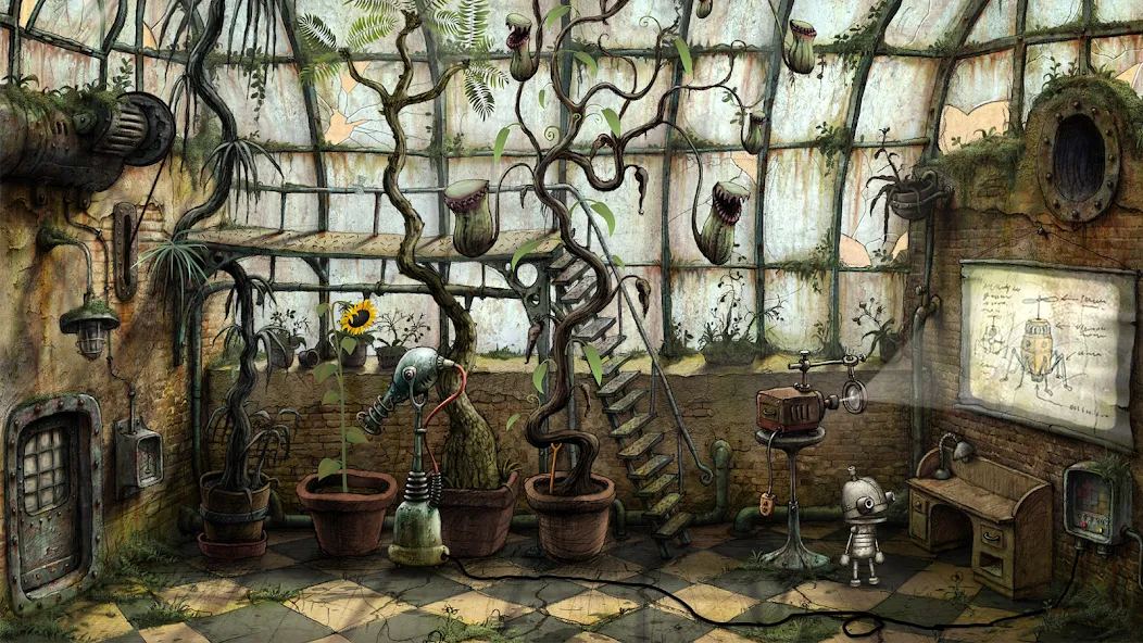 Machinarium Demo (Махинариум) МОД/Взлом [Меню, Бесконечные монеты и Открытые уровни] Screenshot 2